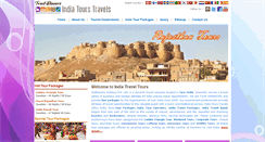 Desktop Screenshot of indiatourstravels.net